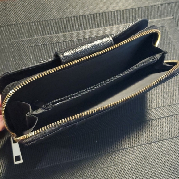 Gold Stud Accent Wallet - Picture 3 of 8